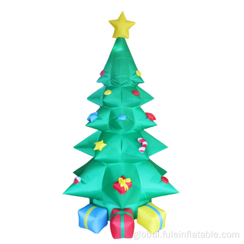 Blow Up Christmas Tree Decorations Hot outdoor inflatable Christmas Tree Presents Manufactory
